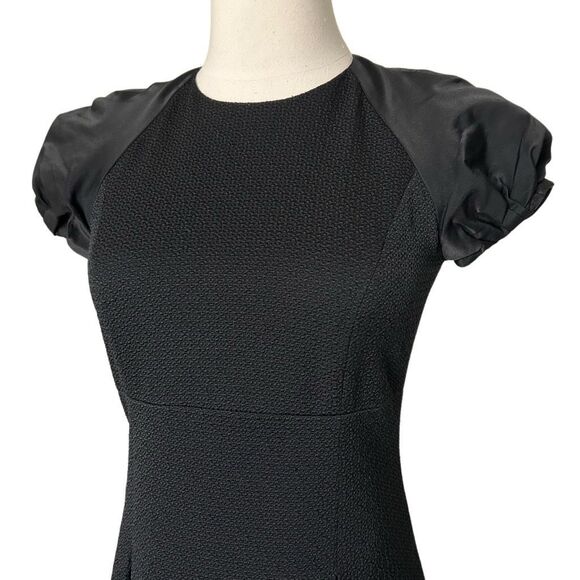 Etro Midi Velvet Trim Dress Black Size 40 IT 4 US workwear office event - Picture 2 of 6